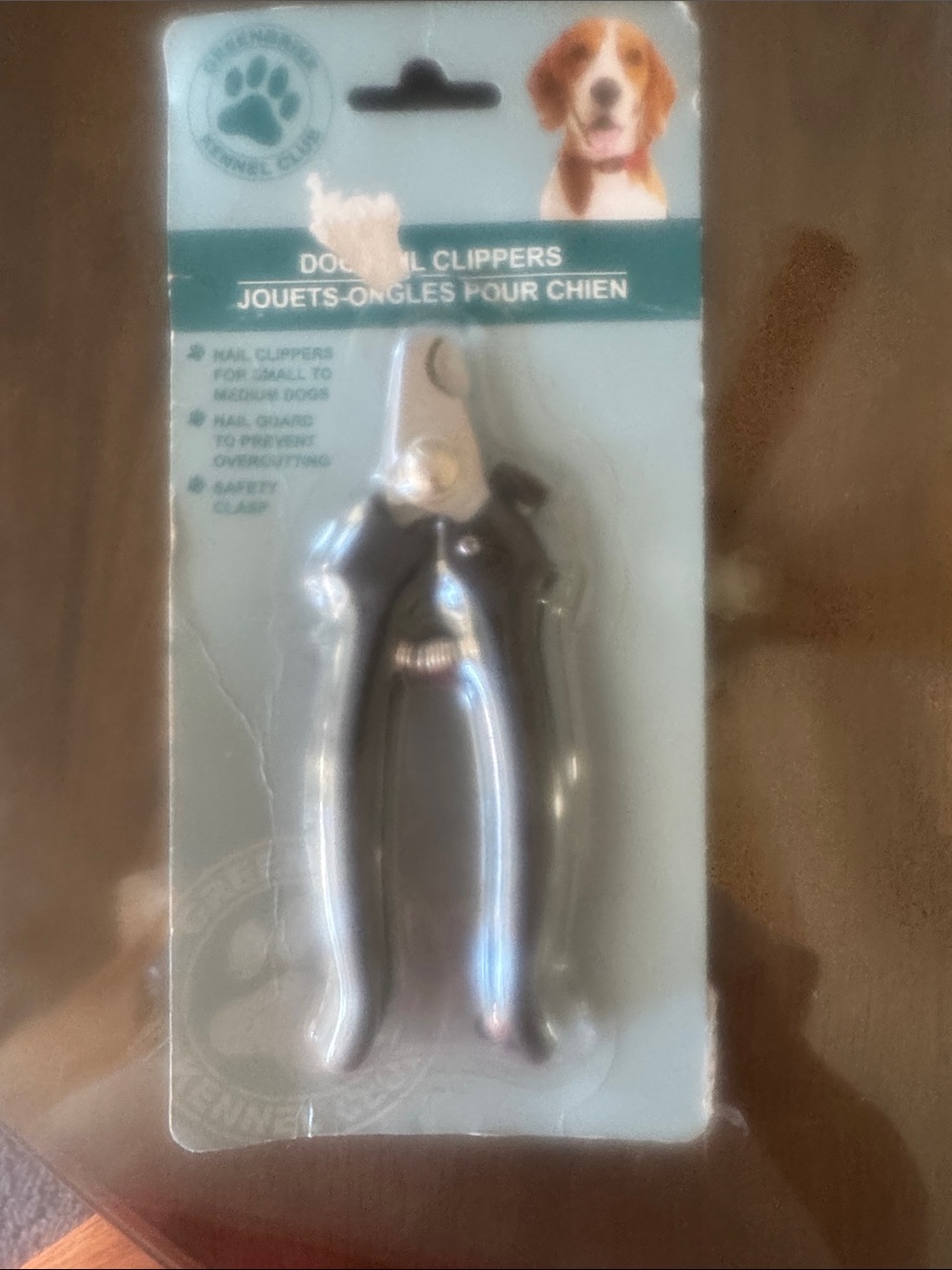 Dog Nail Clippers for Small to Medium Dogs - Black Ergonomic Handles